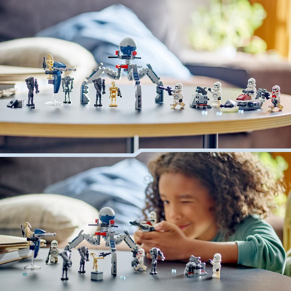 Clone Trooper and Battle Droid Battle Pack LEGO 75372