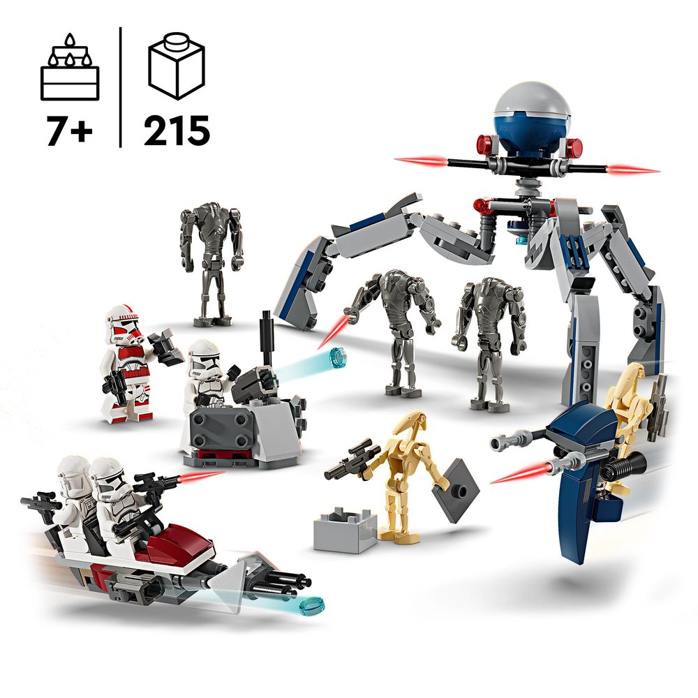 Clone Trooper and Battle Droid Battle Pack LEGO 75372