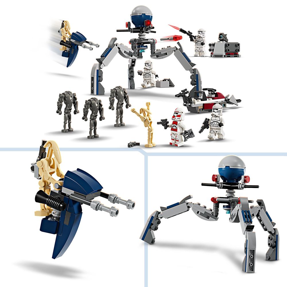 Clone Trooper and Battle Droid Battle Pack LEGO 75372