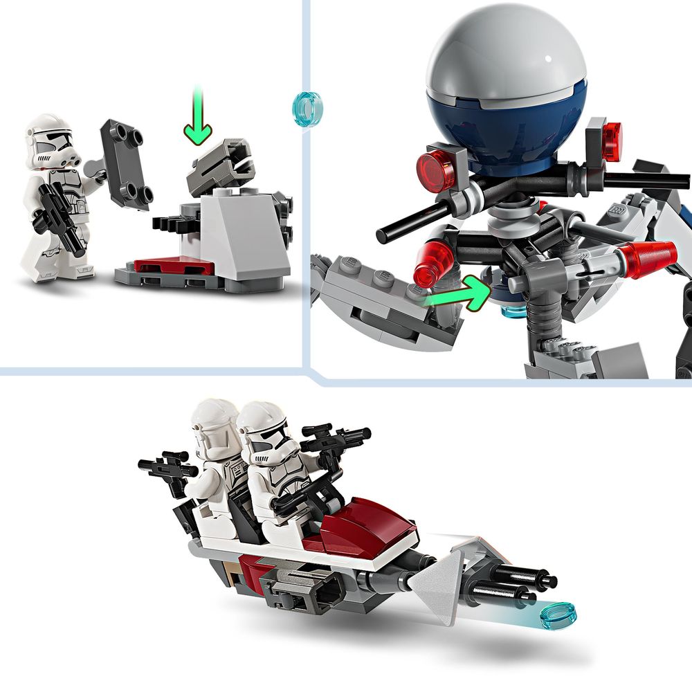 Clone Trooper and Battle Droid Battle Pack LEGO 75372