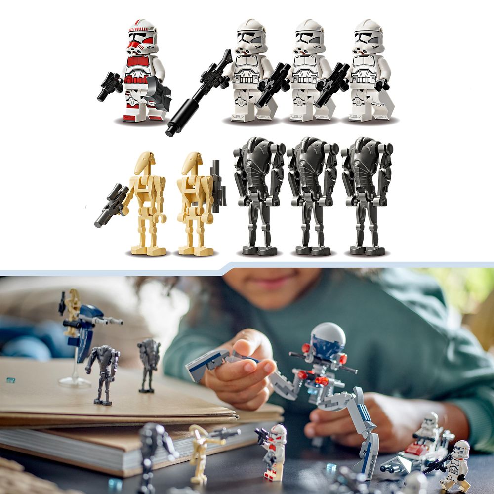Clone Trooper and Battle Droid Battle Pack LEGO 75372