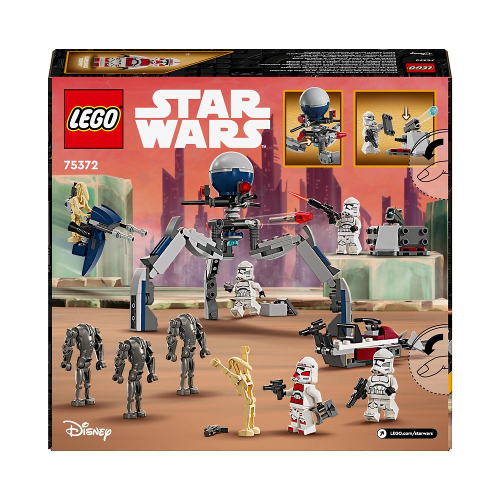 Clone Trooper and Battle Droid Battle Pack LEGO 75372