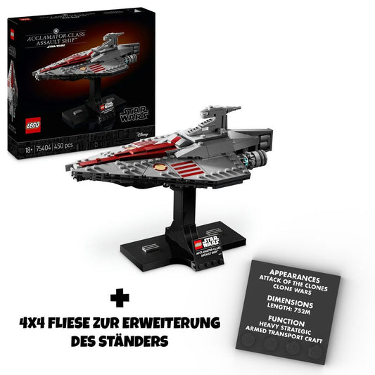 Acclamator-Class Assault Ship™ LEGO 75404