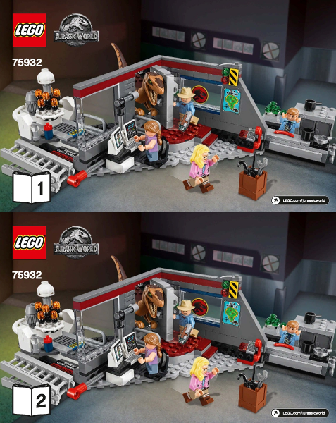 75932-1 | Jurassic Park Velociraptor Chase | INSTRUCTIONS | LEGOPART