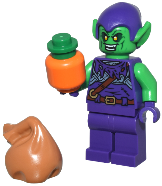 Green Goblin with Pumpkin and Bag LEGO sh0813