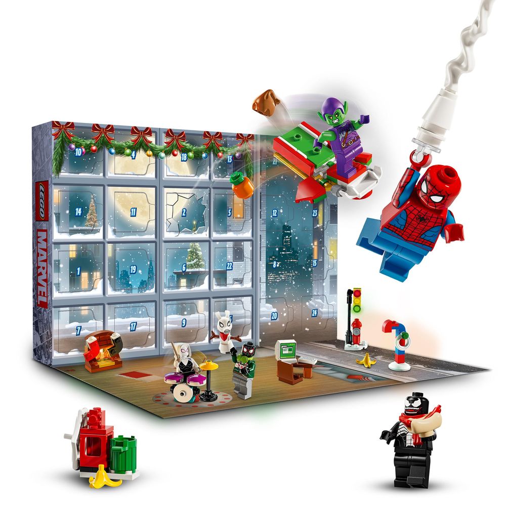 Spider-Man adventkalender 2024 LEGO 76293