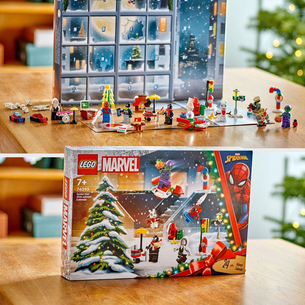 Spider-Man adventkalender 2024 LEGO 76293