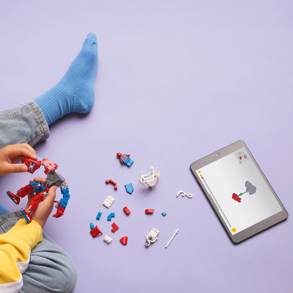 Spider-Man mecha vs. Anti-Venom LEGO 76308