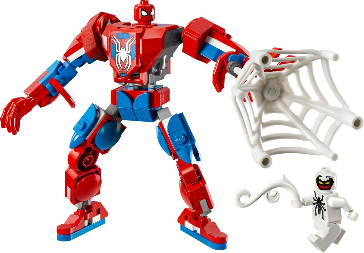 Spider-Man mecha vs. Anti-Venom LEGO 76308