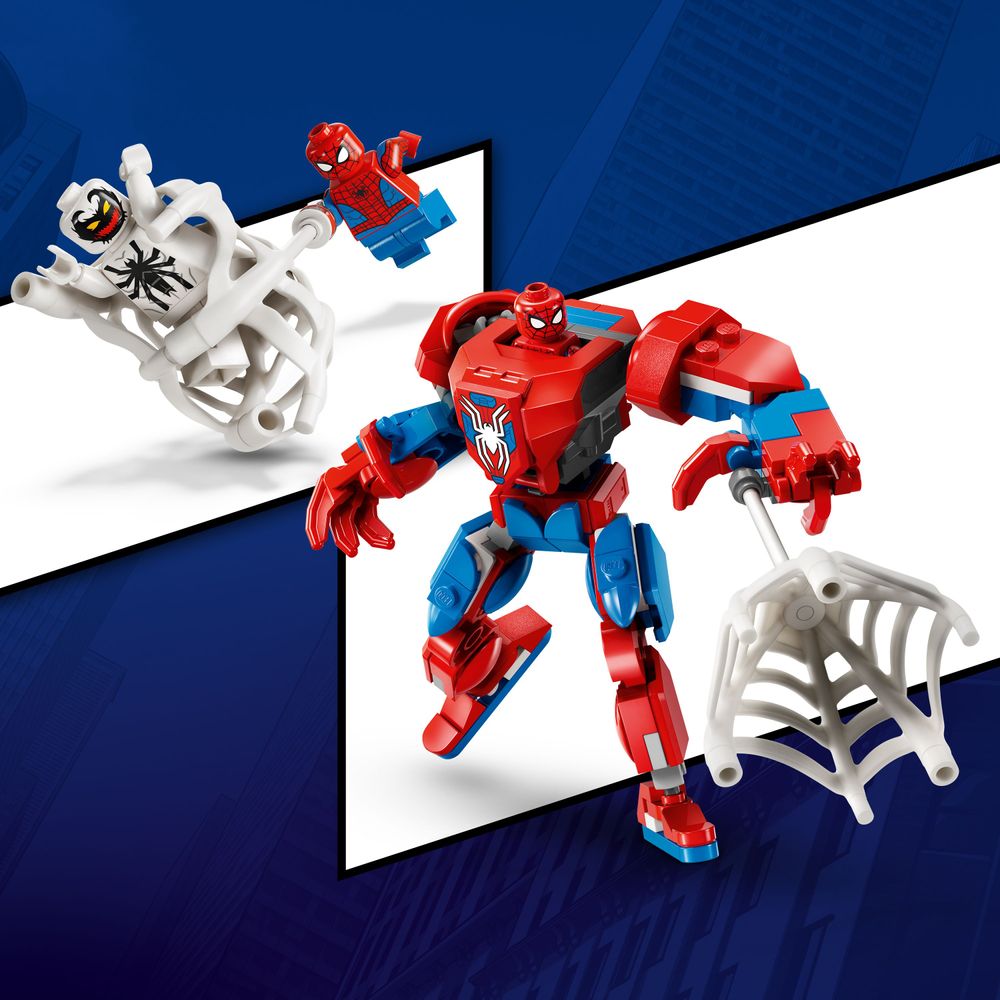 Spider-Man mecha vs. Anti-Venom LEGO 76308