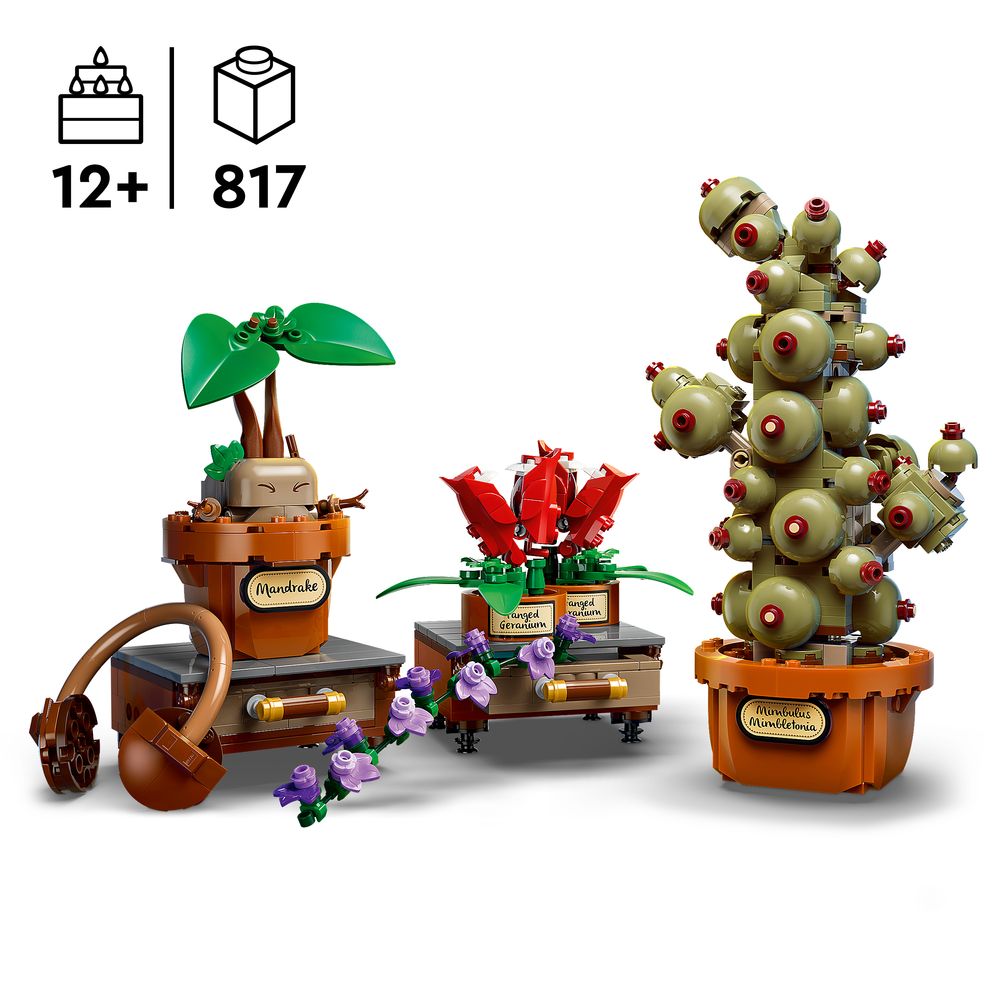 Hogwarts™ Herbology Plants LEGO 76474