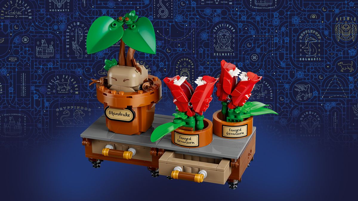 Hogwarts™ Herbology Plants LEGO 76474
