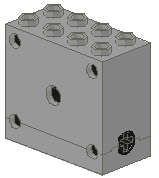 768 | Technic, Gearbox 2 x 4 x 3 | LEGOPART