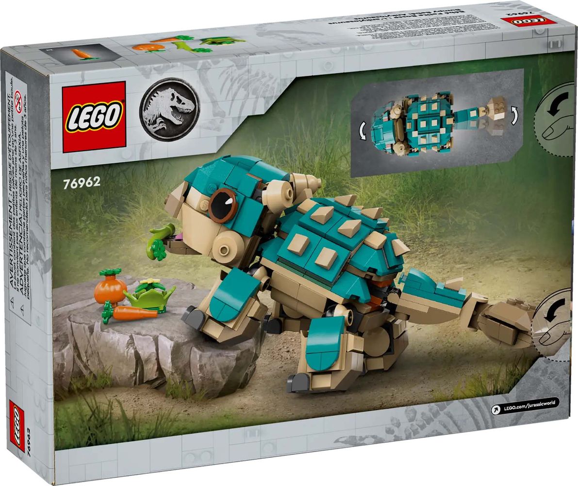 Baby Bumpy: Ankylosaurus LEGO 76962