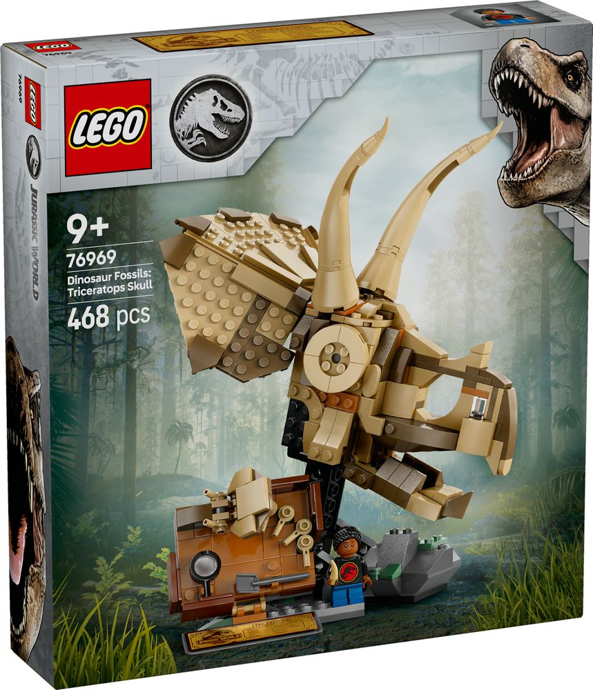 Dinosaur Fossils: Triceratops Skull LEGO 76969