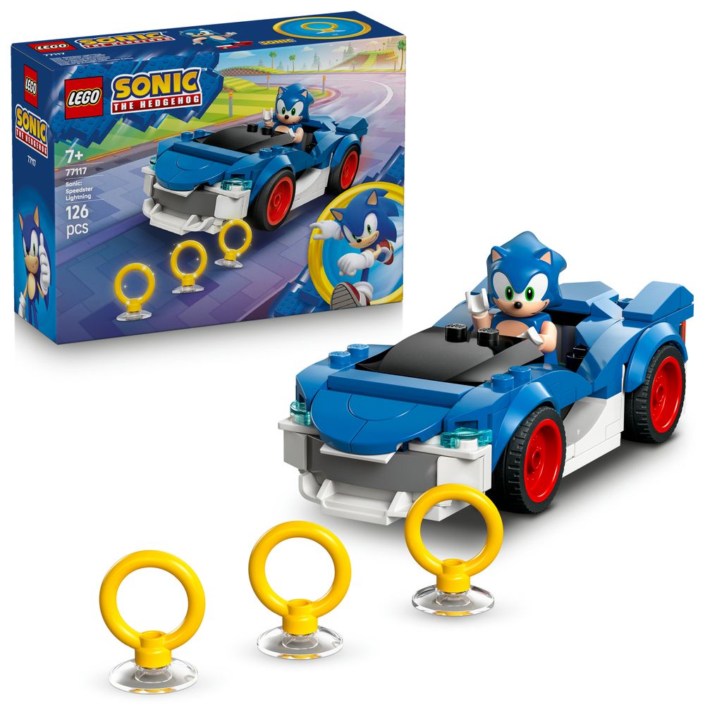 Sonic's Car: Speed Star Lightning LEGO 77117