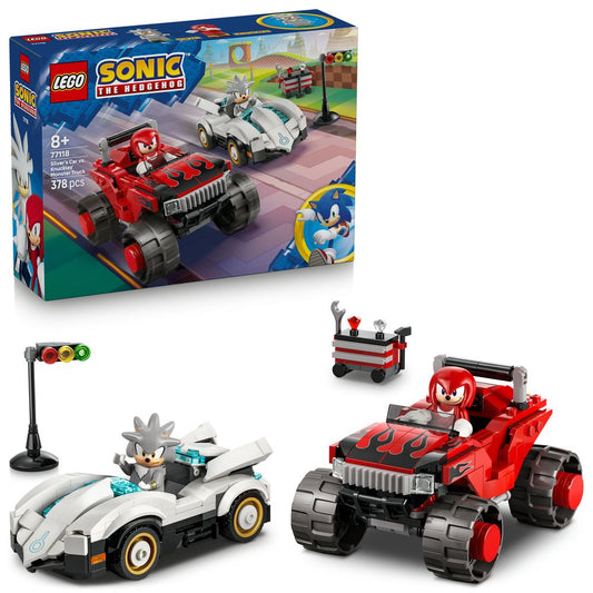 Silver's Car vs. Knuckles' Monster Truck LEGO 77118