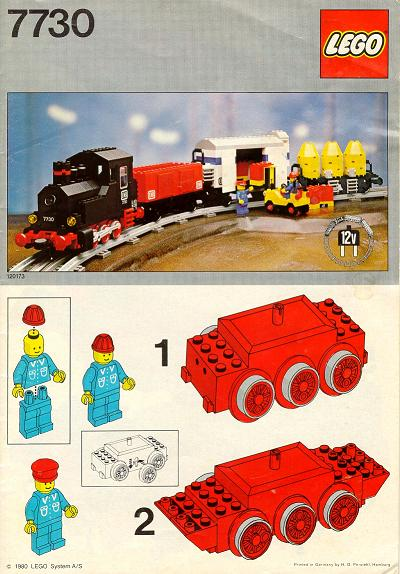 7730-1 | Electric Goods Train | INSTRUCTIONS | LEGOPART