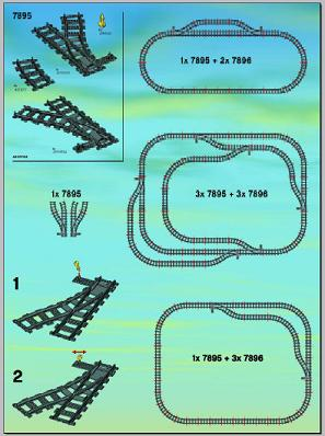 7895-1 | Switching Tracks | INSTRUCTIONS | LEGOPART