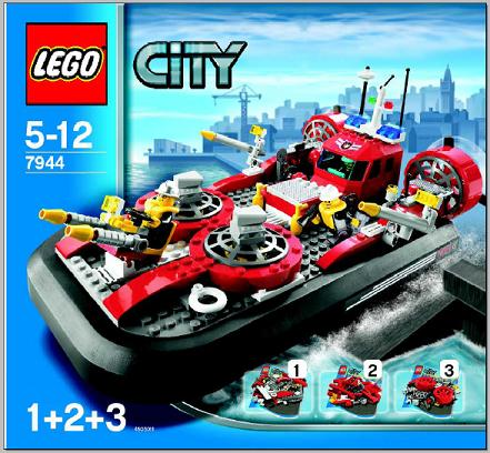 7944-1 | Fire Hovercraft | INSTRUCTIONS | LEGOPART