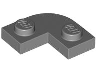 79491 | Plate, Round Corner 2 x 2 with 1 x 1 Cutout | LEGOPART