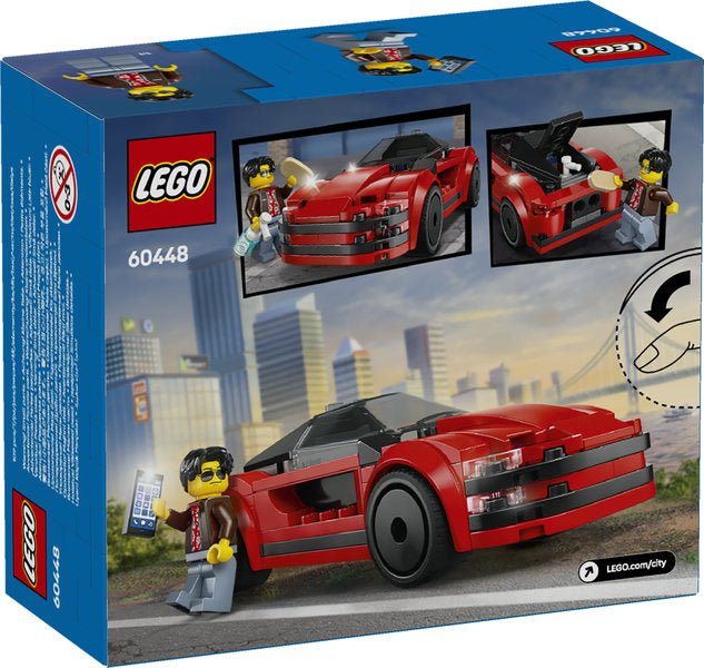 Red Sports Car LEGO 60448