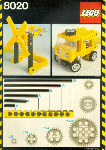 8020-1 | Building Set | INSTRUCTIONS | LEGOPART