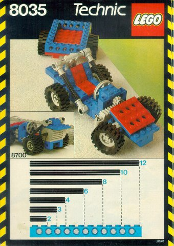 Universal Set LEGO 8035 | Fyrebrick.be