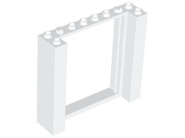 80400 | Door, Frame 2 x 8 x 6 | LEGOPART