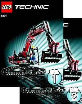 8294-1 | Excavator | INSTRUCTIONS | LEGOPART