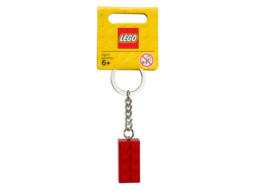 2 x 4 Brick - Red Key Chain LEGO 850154