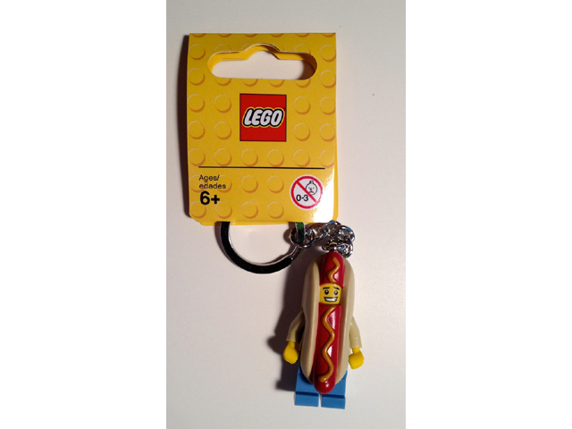 Hot Dog Man Key Chain LEGO 853571