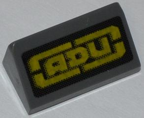 85984pb008 | Slope 30 1 x 2 x 2/3 with 'ADU' Pattern (Sticker) - Set 7050 | LEGOPART