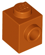 87087 | Brick, Modified 1 x 1 with Stud on Side | LEGOPART