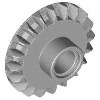 87407 | Technic, Gear 20 Tooth Bevel with Pin Hole | LEGOPART