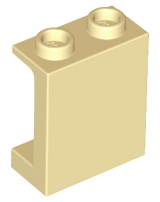 87552 | Panel 1 x 2 x 2 with Side Supports - Hollow Studs | LEGOPART