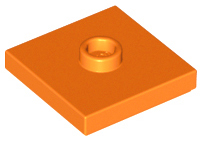 87580 | Plate, Modified 2 x 2 with Groove and 1 Stud in Center (Jumper) | LEGOPART