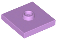 87580 | Plate, Modified 2 x 2 with Groove and 1 Stud in Center (Jumper) | LEGOPART