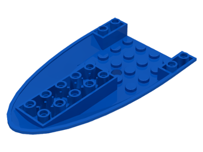 87611 | Aircraft Fuselage Forward Bottom Curved 6 x 10 with 3 Holes | LEGOPART