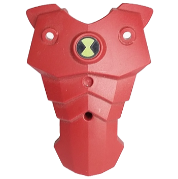 87843pb01 | Large Figure Torso Cover with Ben 10 Omnitrix Pattern | LEGOPART