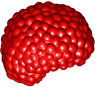 87995 | Minifigure, Hair Bubble Style / Afro | LEGOPART