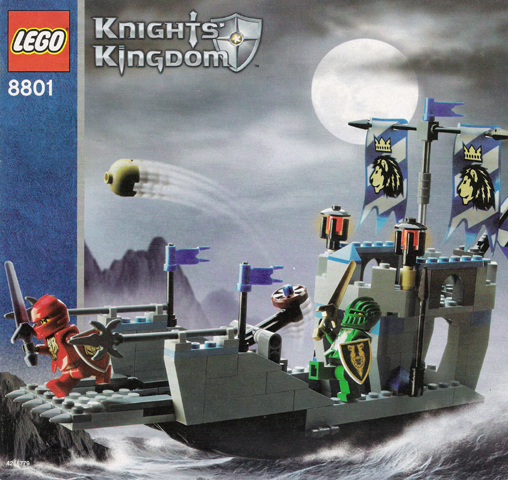 8801-1 | Knights' Attack Barge | INSTRUCTIONS | LEGOPART