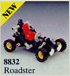 Roadster LEGO 8832 | Fyrebrick.be