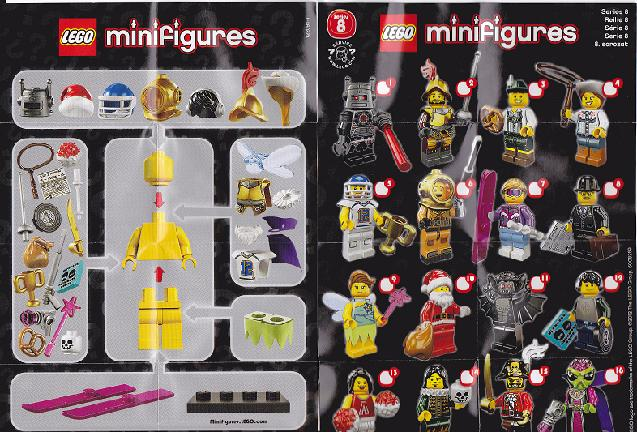 8833-1 | Minifigure, Series 8 | INSTRUCTIONS | LEGOPART