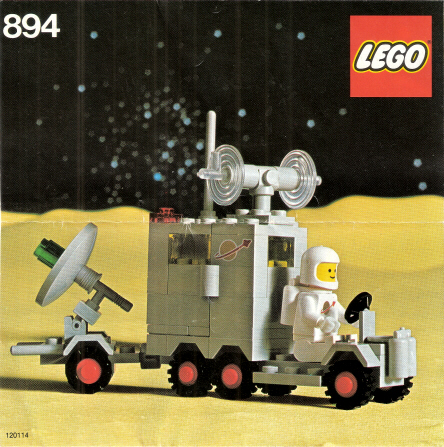 894-1 | Mobile Ground Tracking Station | INSTRUCTIONS | LEGOPART