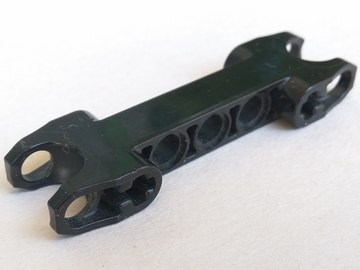 89651 | Technic, Axle and Pin Connector 2 x 7 with 2 Ball Joint Sockets, Squared Ends, Open Side Axle Holes | LEGOPART