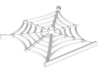 90981 | Spider Web Flat with Hollow Stud, Bar Ends, and Bar | LEGOPART