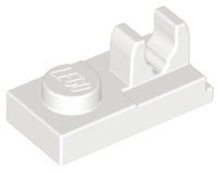 92280 | Plate, Modified 1 x 2 with Clip with Center Cut on Top | LEGOPART