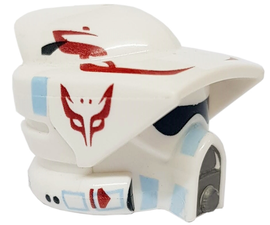 92742pb03 | Minifigure, Headgear Helmet SW ARF Trooper with Rancor Battalion Pattern | LEGOPART