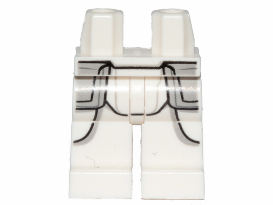 970c00pb0958 | Hips and Legs with SW Snowtrooper Armor Pattern | LEGOPART